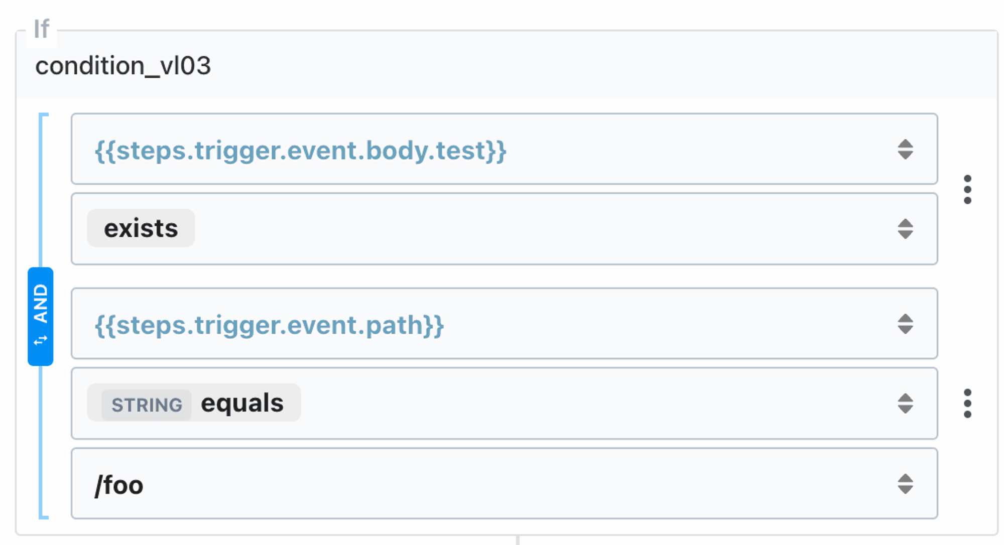 Rule builder multiple