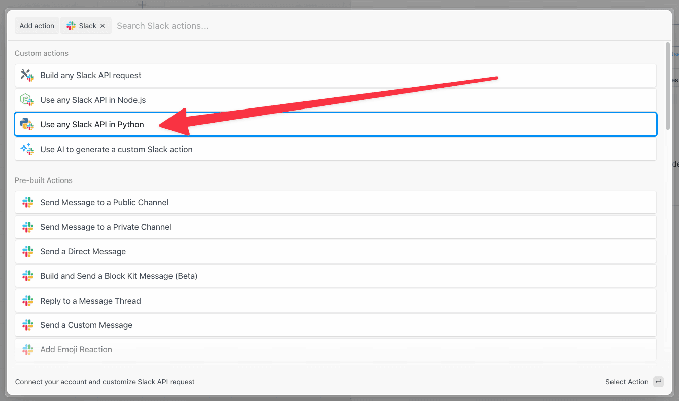 Create Python API scaffolding for any app