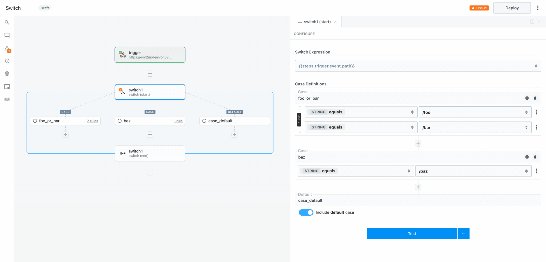 Switch Configuration